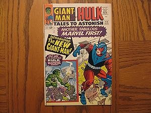 Marvel Comic Tales to Astonish #65 5.5 1965 Giant-Man Hulk Stan Lee