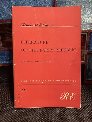 Literature of the Early Republic