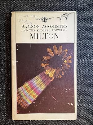 Samson Agonistes and the Shorter Poems of Milton