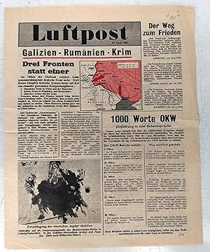 Luftpost 10 April 1944: Galizien-Rumänien-Krim