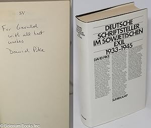 Deutsche Schriftsteller im Sowjetischen Exil, 1933-1945