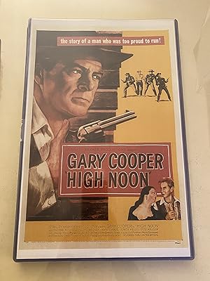 High Noon 11" x 17" Poster in Hard Plastic Sleeve, Gary Cooper, Nice!!