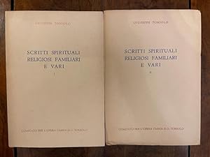 Scritti spirituali religiosi familiari e vari. Serie V, scritti vari, volume I (-II)