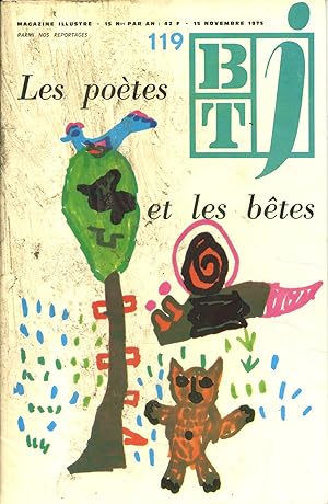 Bibliothèque de travail junior N°119 : Les poètes et les bêtes.