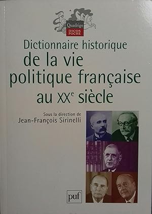 Dictionnaire historique de la vie politique française au XXe siècle.
