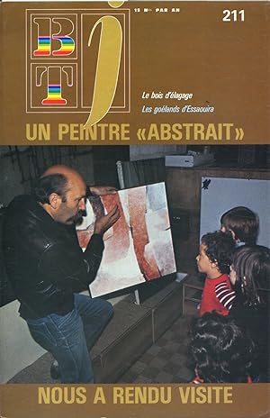 Bibliothèque de travail junior N° 211 : Un peintre abstrait nous a rendu visite. Marcel Poulet.