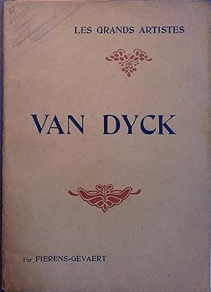 Van Dyck. Biographie critique. Vers 1920.