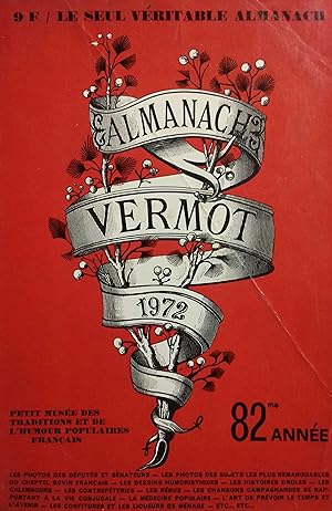 Almanach Vermot. Année 1972.