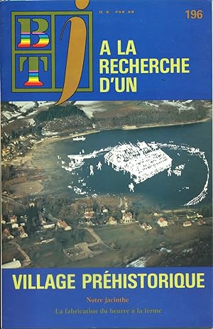 Bibliothèque de travail junior N° 196 : A la recherche d'un village préhistorique. Charavines.