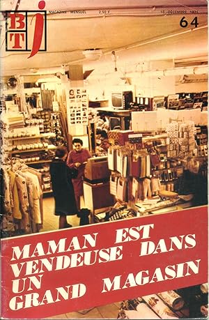 Bibliothèque de travail junior N° 64 : Maman est vendeuse dans un grand magasin. (Le grand Bazar ...