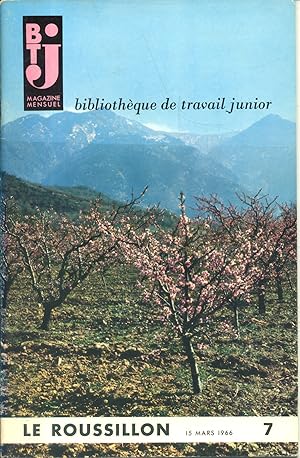 Bibliothèque de travail junior N° 7 : Le Roussillon.