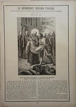 Le Bienheureux Bernard Ptolémée, fondateur de l'ordre de Sainte-Marie-du-Mont-Olivet. Fête le 21 ...
