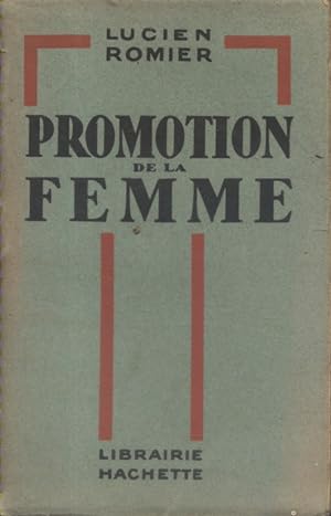 Promotion de la femme.