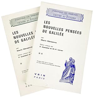 Les Nouvelles Pensees de Galilee: Mathematicien et Ingenieur du Duc de Flornence [Two Volume Set]