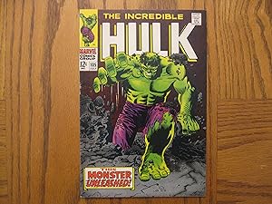Marvel Comic The Incredible Hulk #105 1968 8.0