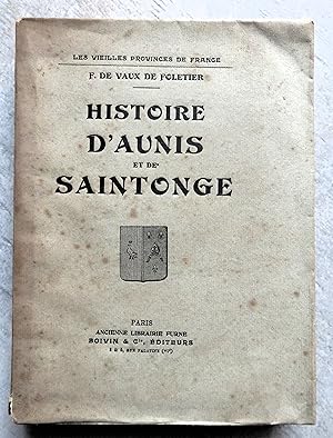 Histoire d'Aunis et de Saintonge