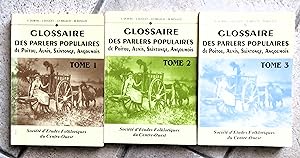 Glossaire des parlers populaires de Poitou, Aunis, Saintonge, Angoumois