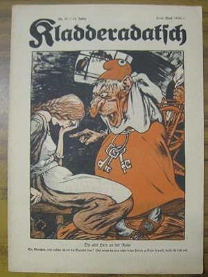 Kladderadatsch. Nr. 25, 76, Jahrgang ( 1923 ). - Aus dem Inhalt: Die alte Hexe an der Ruhr / Der ...