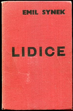 Lidice. with a Gift Inscription from the Author Drama O Trech Dejstvich
