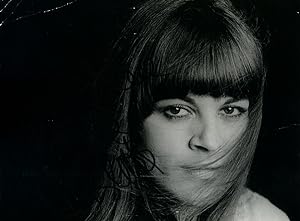 France Singer Nicoletta Autograph Old Photo Alain Marouani 1960's