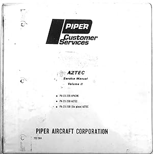 Piper Aztec Service Manual Volume II