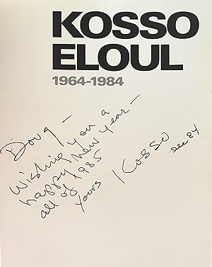Kosso Eloul 1964-1984. SIGNED.