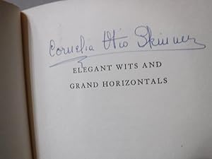 Elegant wits and Grand Horizontals (SIGNED)
