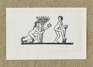 Adam and Eve Signed.