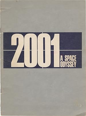 2001: A Space Odyssey (Original pressbook for the 1968 film)