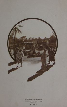 Auto-cars des chemins de fer Algériens de l'état. Saison 1928-1929.