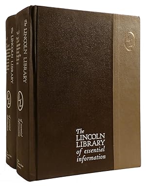 THE LINCOLN LIBRARY OF ESSENTIAL INFORMATION 2 VOLUME SET