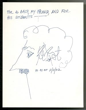 Original Self-Portrait Artwork by Kurt Vonnegut, at Age 80