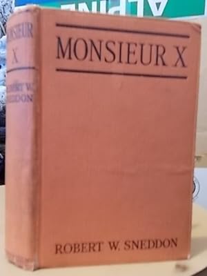 Monsieur X : A Novel of Mystery