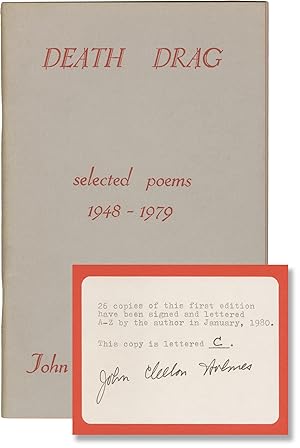 Death Drag: Selected Poems 1948-1979 (Signed First Edition, one of 26 lettered copies)