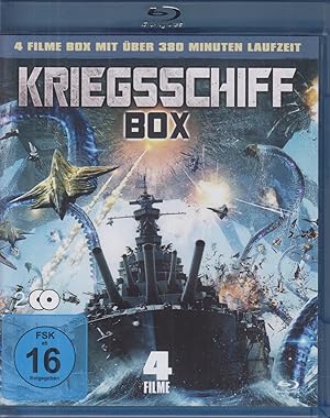 Kriegsschiff-Box Blu-ray 4 Filme: American Warships 1+2. Warship Apocalypse. Der letzte Countdown
