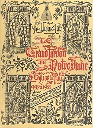 Le Vieux Puy : Le grand pardon de Notre-Dame et l' glise du Puy de 992   1921 - Albert Boudon-Las...