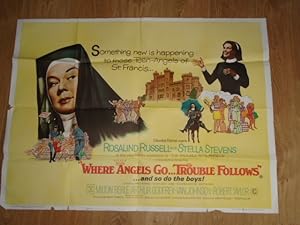 UK Quad Movie Poster: Where Angels Go Trouble Follows