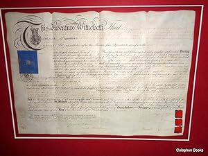 Norfolk. Apprentice Indenture dated 1859 Between George Grimes (Son of Robert) To be Apprnticed t...