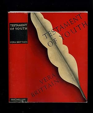 TESTAMENT OF YOUTH: An Autobiographical Study of the Years 1900-1925 (First American edition, sec...