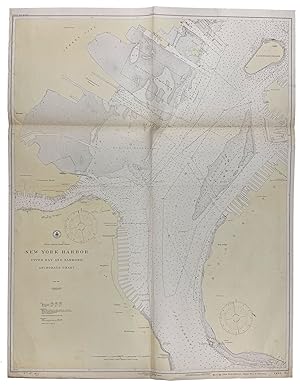 New York Harbor: Upper Bay and Narrows Anchorage Chart