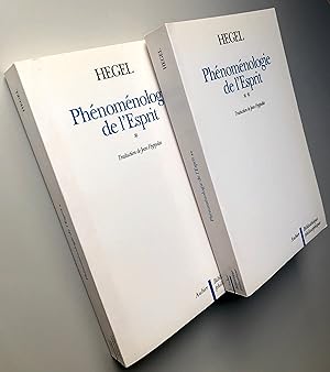 La phénoménologie de l'esprit - 2 volumes