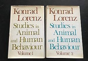 Studies in Animal and Human Behaviour ( 2 volume set)