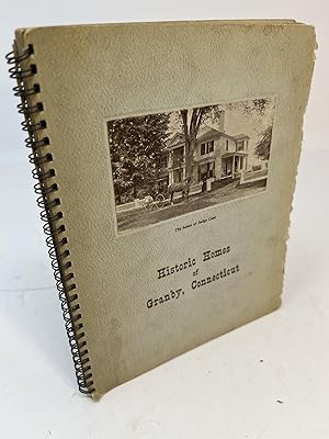 Directory for the TOUR OF HISTORIC HOMES OF GRANBY May 20, 1950 Historic Homes of Granby, Connect...