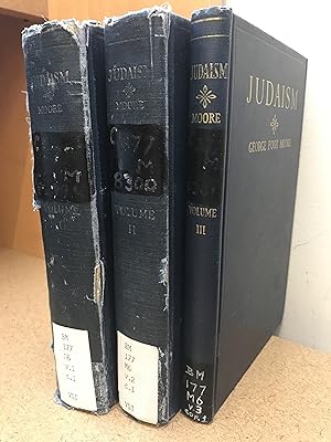 Judaism in the First Centuries of the Christian Era, the Age of the Tannaim. Vol 1-3 [Complete set]