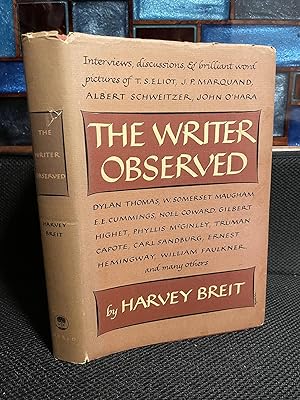 The Writer Observed [association copy]