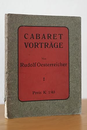 Cabaret Vorträge von Rudolf Oesterreicher