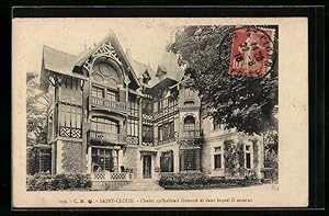 Carte postale Saint-Cloud, Chalet qu`habitait Gounod et dns lequel il mourut