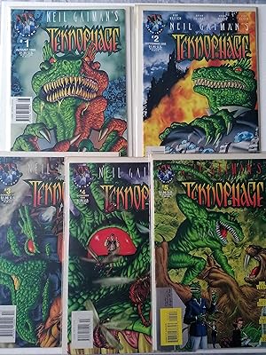 Neil Gaiman's Teknophage #1 - 5 Comic Book Lot - 1995 Comic Books