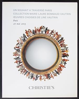 Un Souhait a Traverse Paris. Collection Marie-Laure Bonnaud-Vautrin Oeuvres Choisi de Line Vautrin