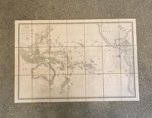 Carte de l'Océanie ou Cinquième partie du monde